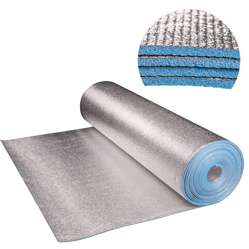 Foam Core Radiant Barrier Aluminum XPE Reflective Insulation Rolls For Roofing - PAIDU